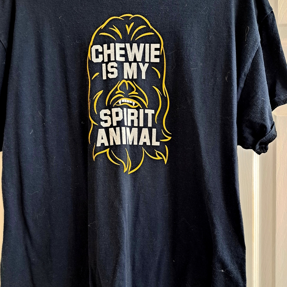 Star Wars Black and Gold Chewbacca Tee